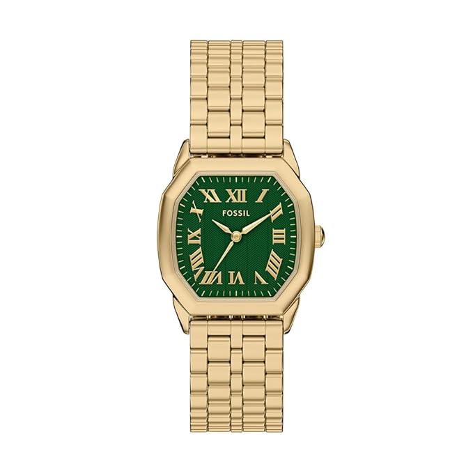 Fossil Harlow Gold Quartz Stainless Steel Watch