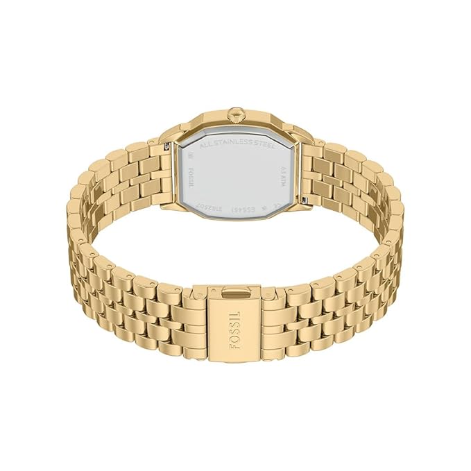 Fossil Harlow Gold Quartz Stainless Steel Watch