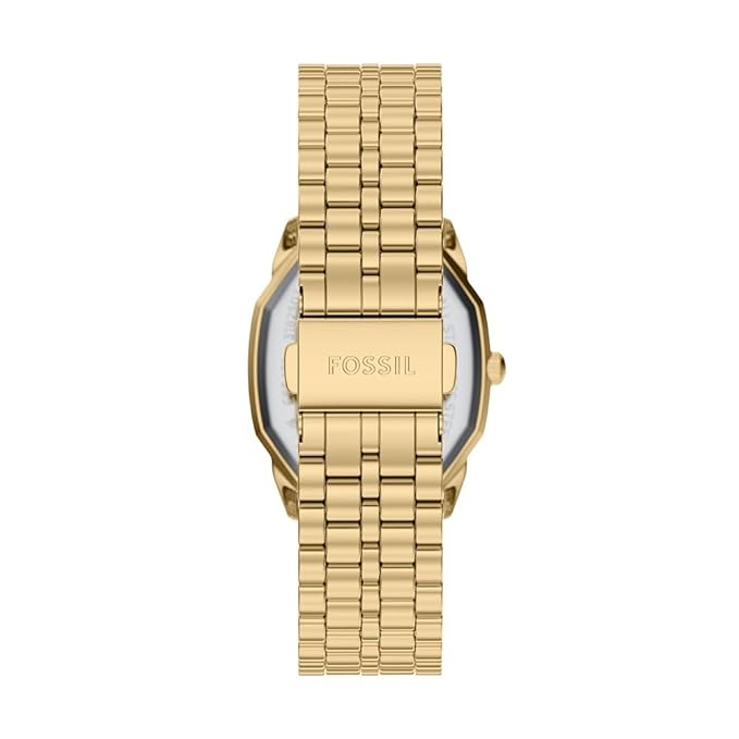 Fossil Harlow Gold Quartz Stainless Steel Watch
