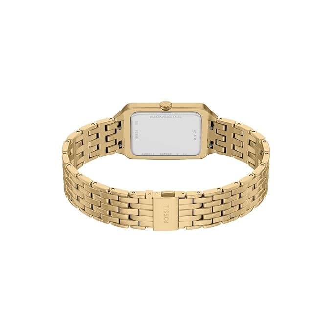 Fossil Raquel Gold Quartz Stainless Steel Watch