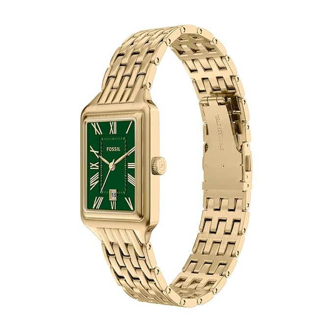 Fossil Raquel Gold Quartz Stainless Steel Watch