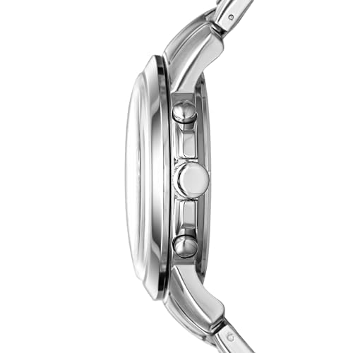 Fossil Grant Silver Quartz Stainless Steel Watch