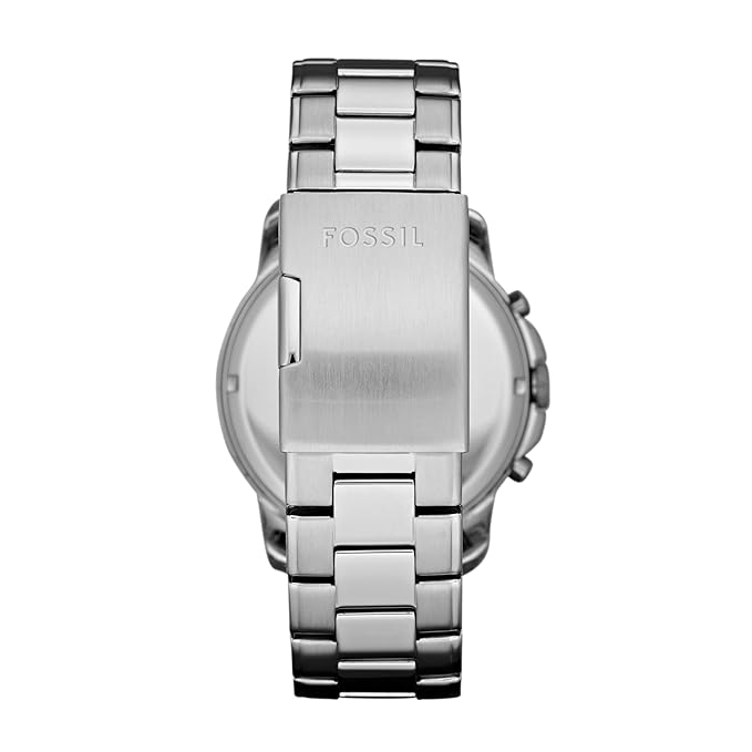 Fossil Grant Silver Quartz Stainless Steel Watch