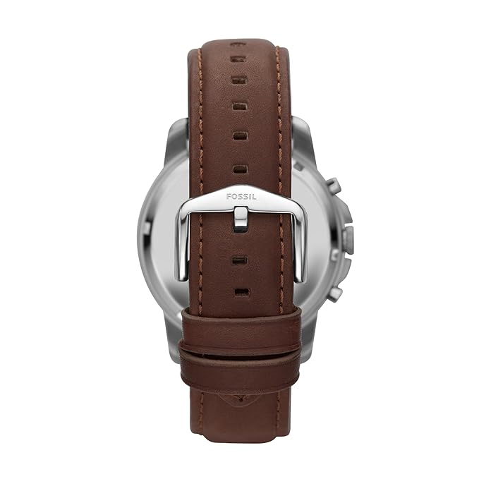 Fossil Chronograph men Grant Brown Quartz Leather Watch