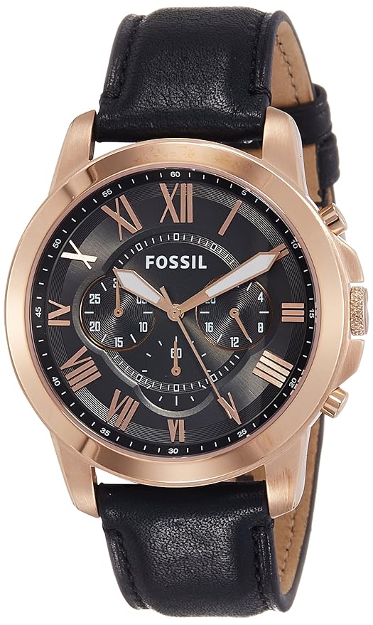 Fossil Analog Grey Dial Men's Watch