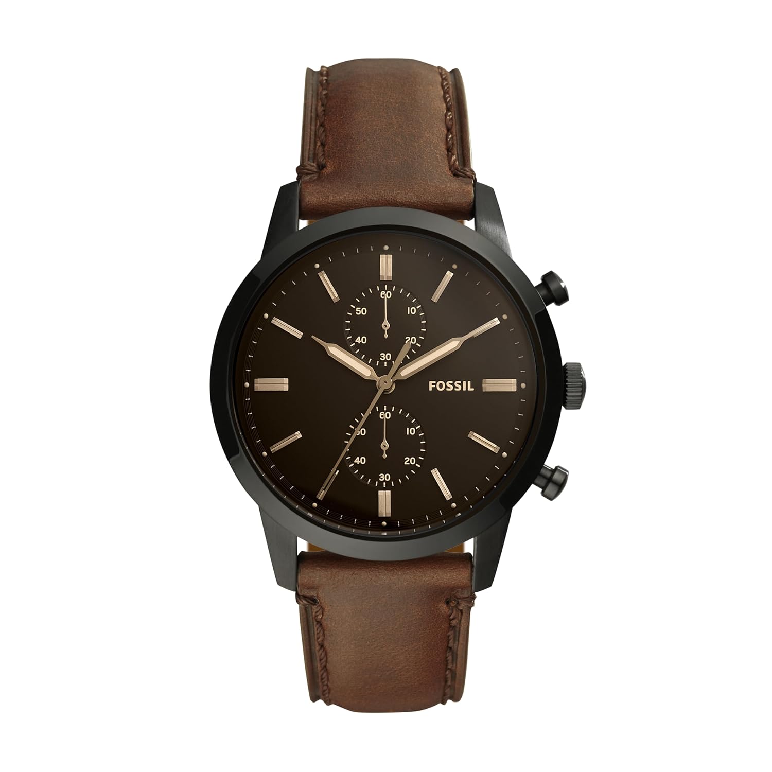 Fossil Analog Black Dial Men's Watch