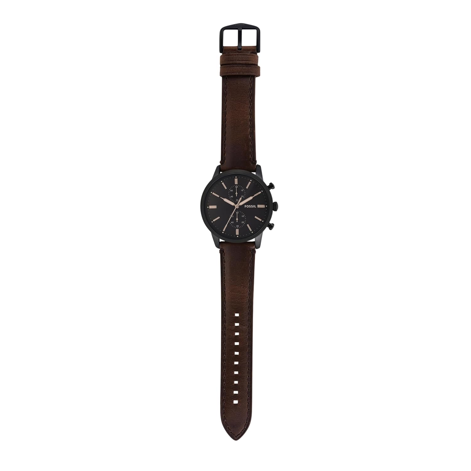 Fossil Analog Black Dial Men's Watch