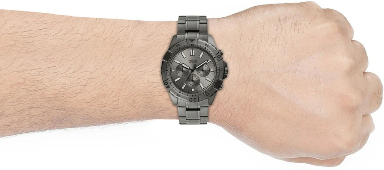 Fossil Analog Grey Dial Men's Watch