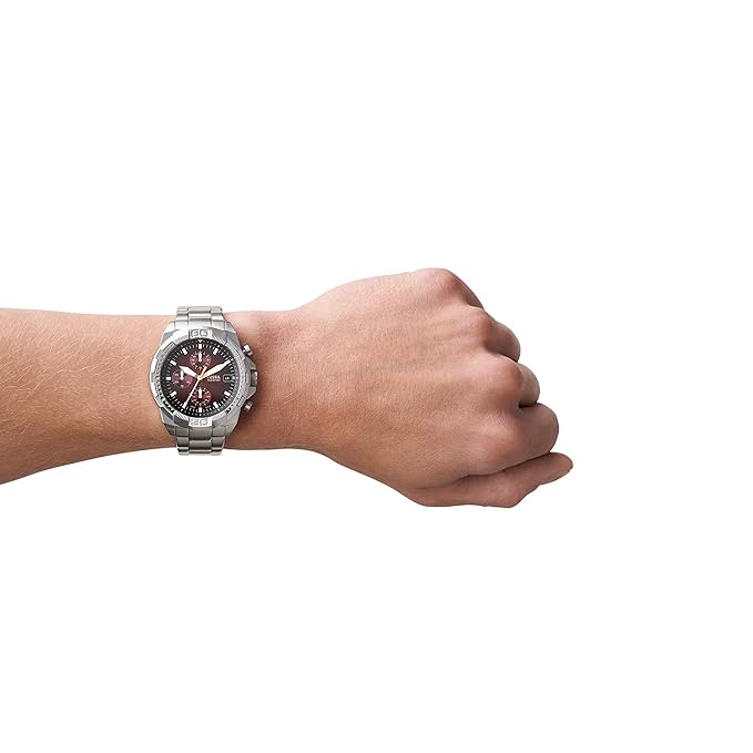 Fossil Bronson Silver Watch