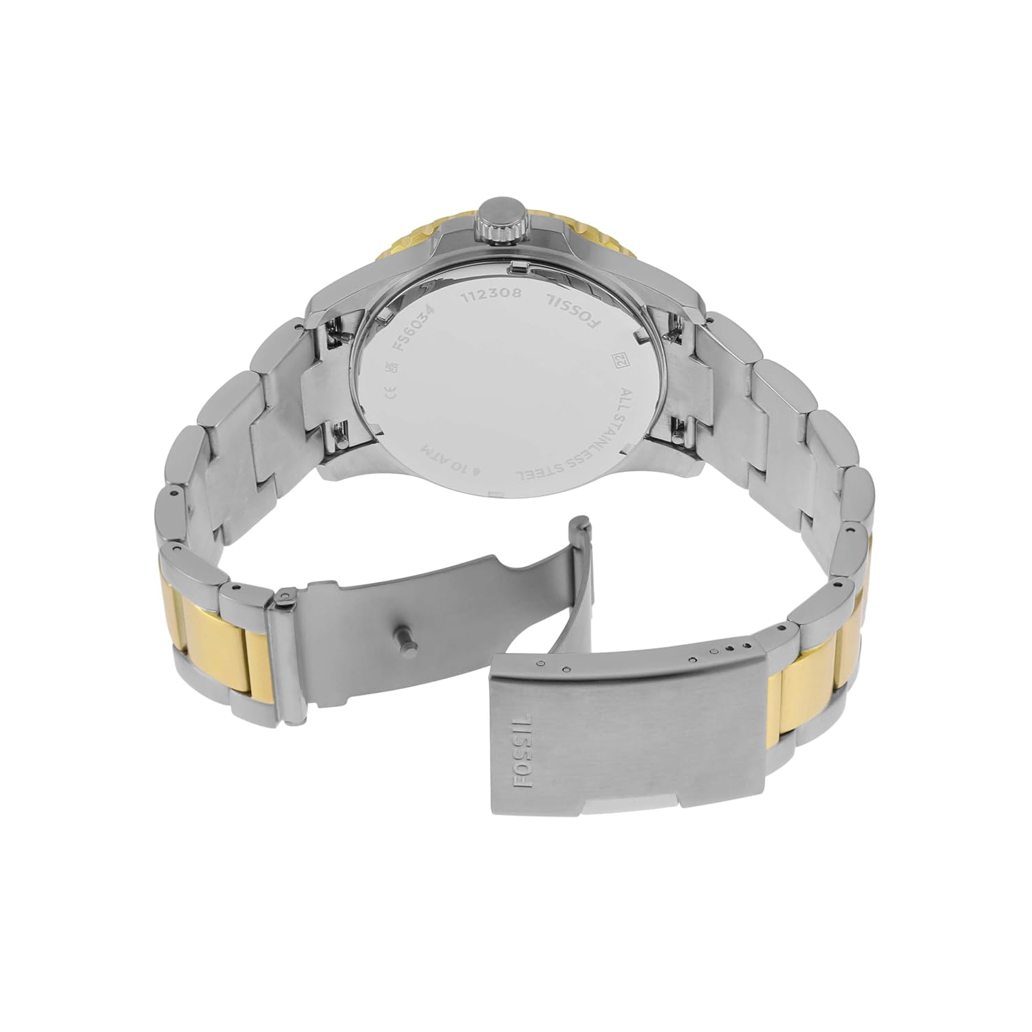 Fossil Blue Dive Two Tone Watch