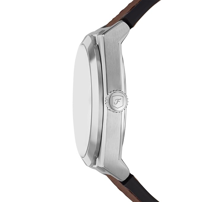 Fossil Men's Everett Analog Quartz Leather Watch