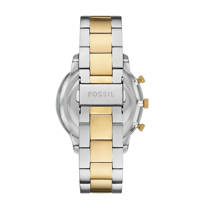 Fossil Men Neutra Multicolor Quartz Stainless Steel White Dial Analog Watch