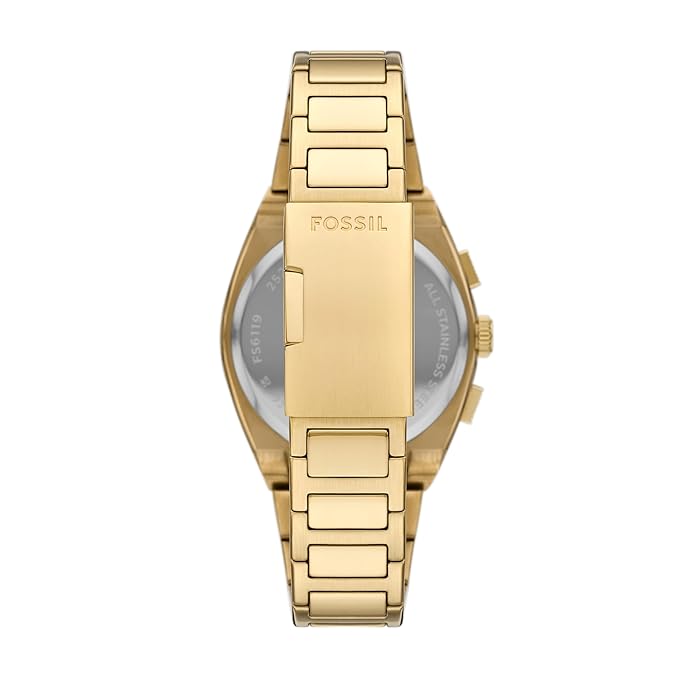 Fossil Everett Gold Quartz Stainless Steel Watch FS6119 4.6 4.6 out of 5 stars   (21)