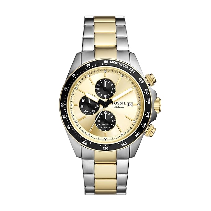 Fossil Autocross Multicolor Quartz Stainless Steel Watch