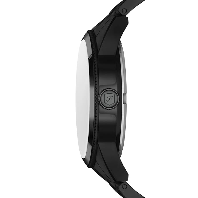 Fossil Pearson Black Quartz Stainless Steel Watch