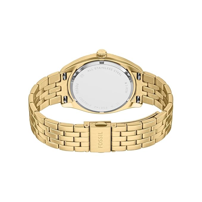 Fossil Campbell Gold Quartz Stainless Steel Watch