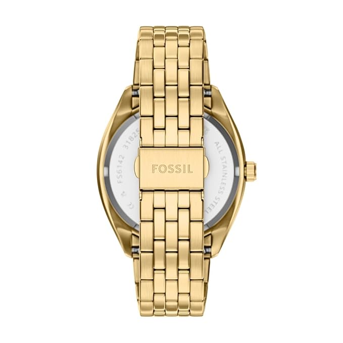 Fossil Campbell Gold Quartz Stainless Steel Watch