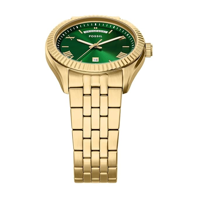 Fossil Campbell Gold Quartz Stainless Steel Watch