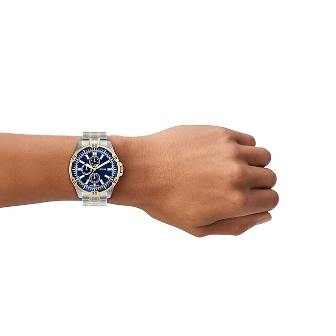 Fossil Garrett Multicolor Quartz Stainless Steel Watch