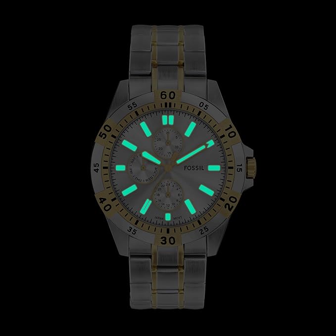 Fossil Garrett Multicolor Quartz Stainless Steel Watch