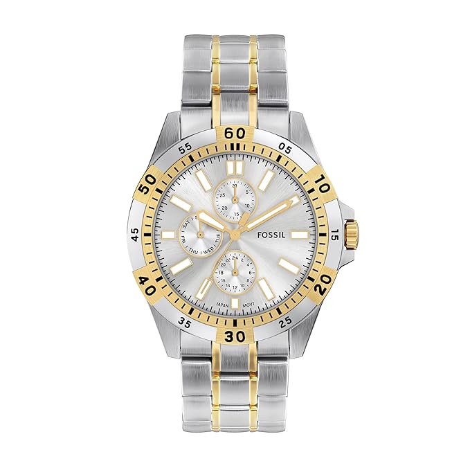 Fossil Garrett Multicolor Quartz Stainless Steel Watch