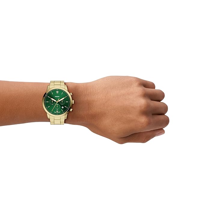 Fossil Neutra Gold Quartz Stainless Steel Watch