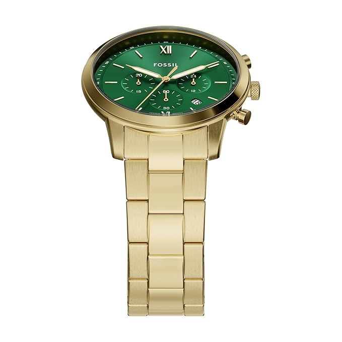 Fossil Neutra Gold Quartz Stainless Steel Watch