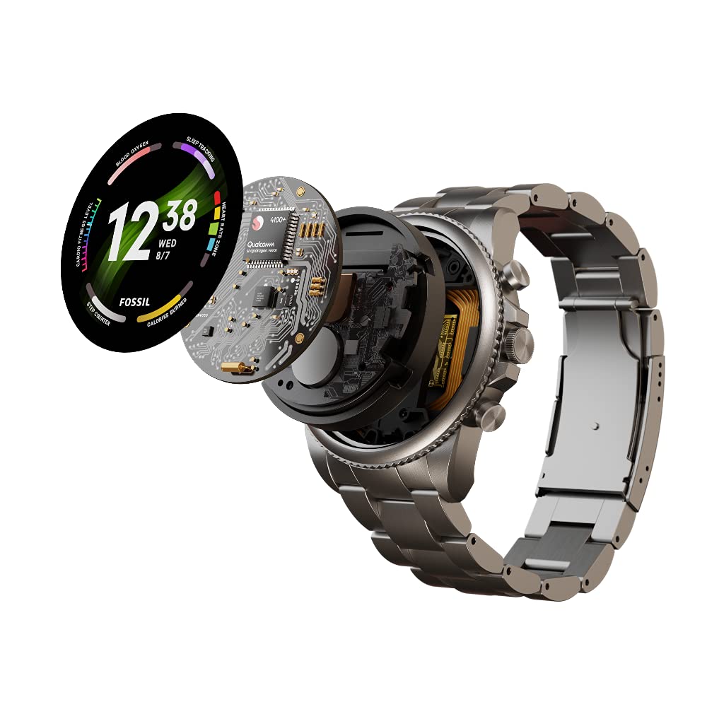 Fossil Gen 6 Digital Black Dial Men's Watch
