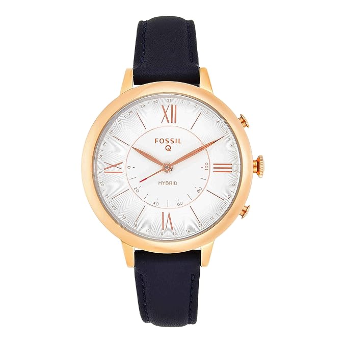 Fossil Hybrid Watch Analog White Dial Women's Watch