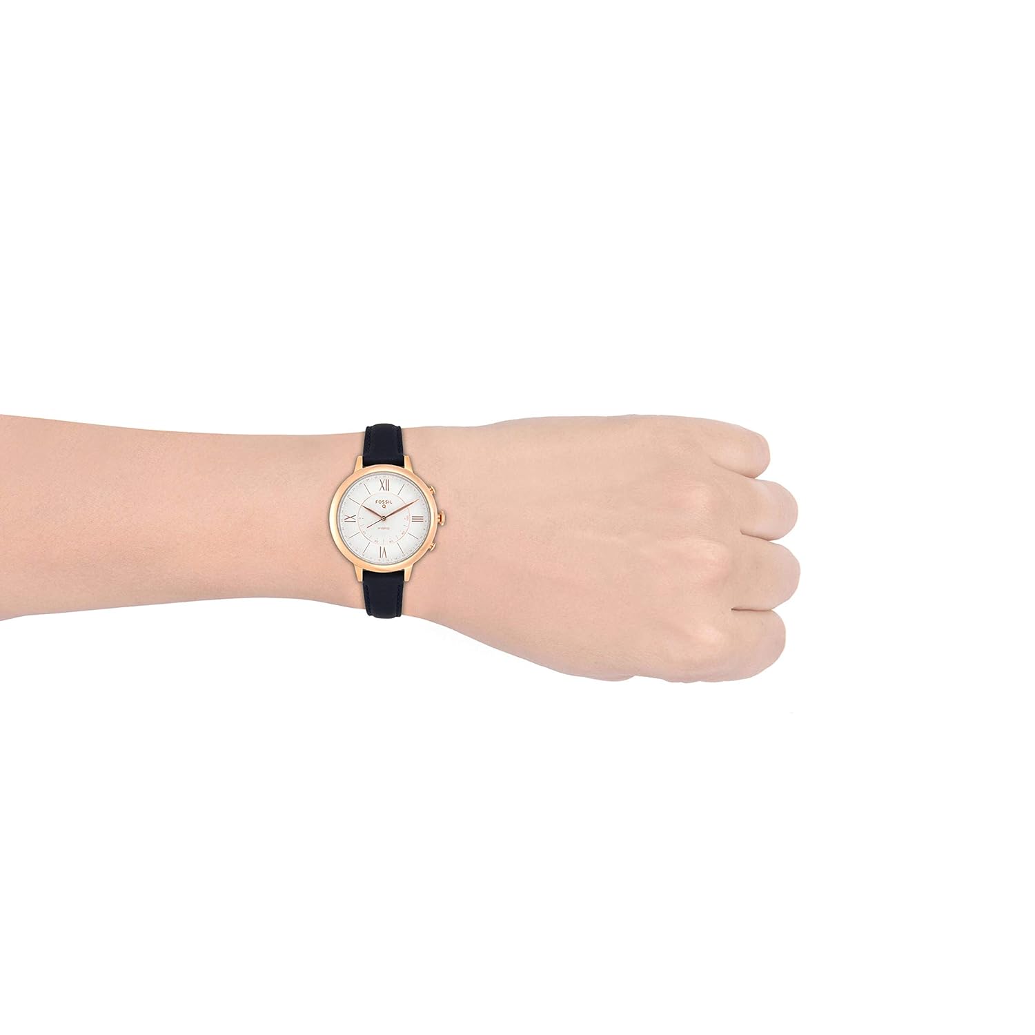 Fossil Hybrid Watch Analog White Dial Women's Watch