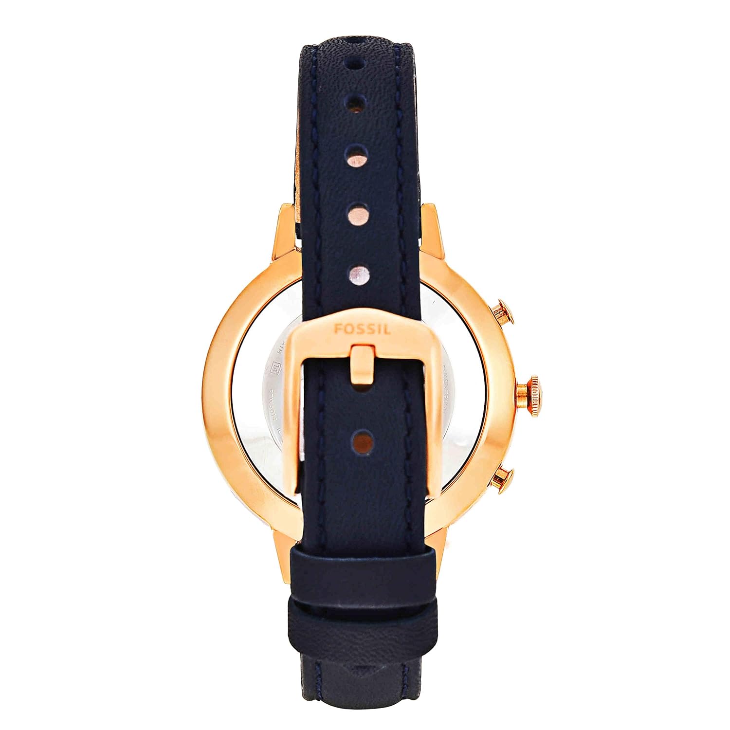 Fossil Hybrid Watch Analog White Dial Women's Watch