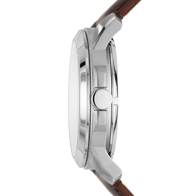 Fossil Grant Analog Off-White Dial Men's Watch