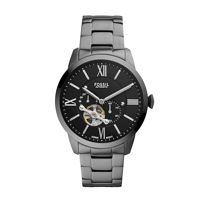 Fossil Analog Black Dial Men's Watch