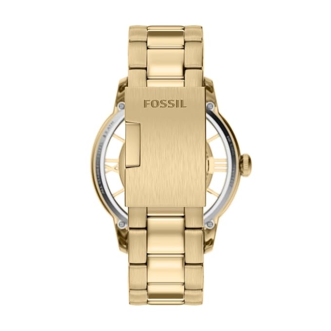 Fossil Townsman Gold Automatic Stainless Steel Watch ME3280