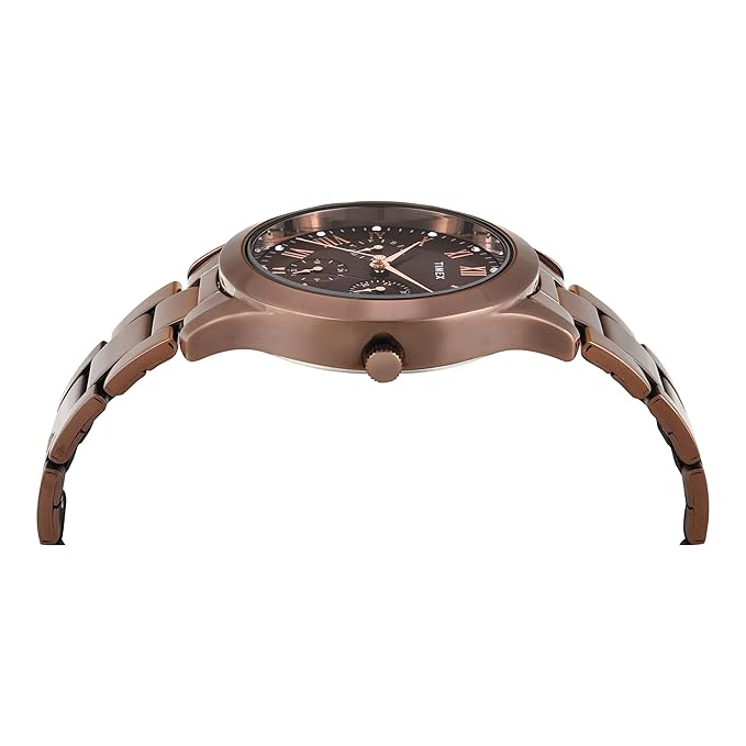TIMEX Analog Watch for Women with Round Dial & Water Resistant Women's Wrist Watches