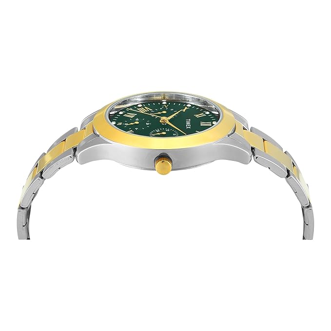 TIMEX Green Round Dial Analog Women's Watch