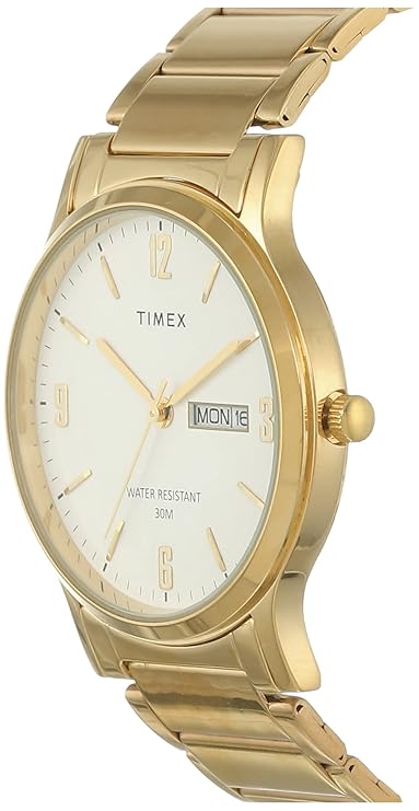 TIMEX Classics Analog Watch for Men with Round Dial & Water Resistant Man's Wrist Watches