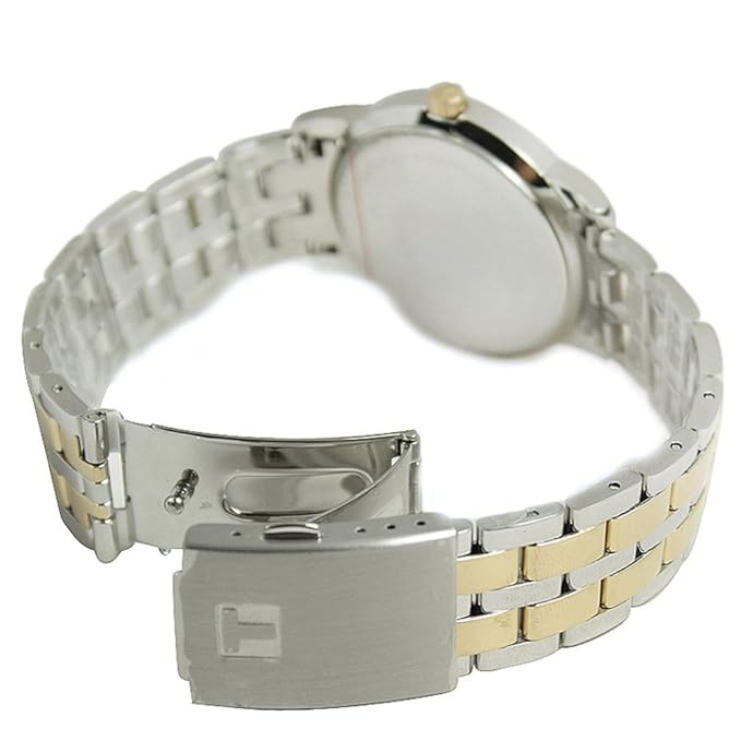 TISSOT Men's Unisex T Classic Dream Multicolor Stainless Steel Multicolor Metal Bracelet Digital Watch