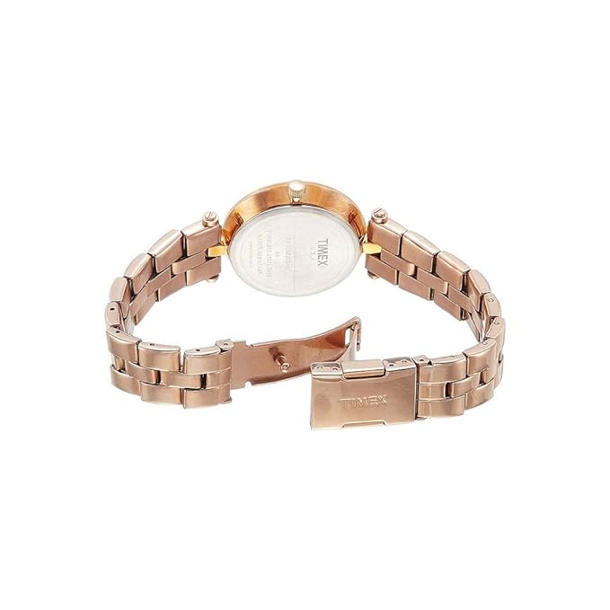 Timex Analog Light Brown Dial Women's Watch