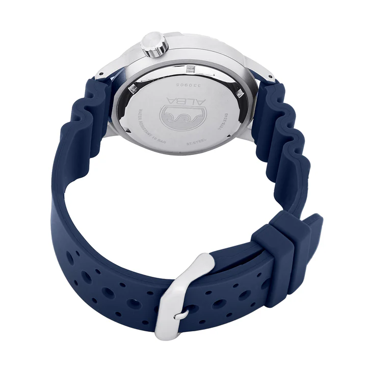 Alba Men's Silicone Wrist Analogue Watch