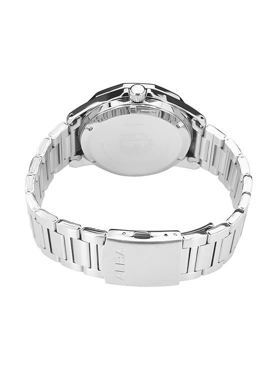 Alba Light Blue-Black Gradation dial Watch