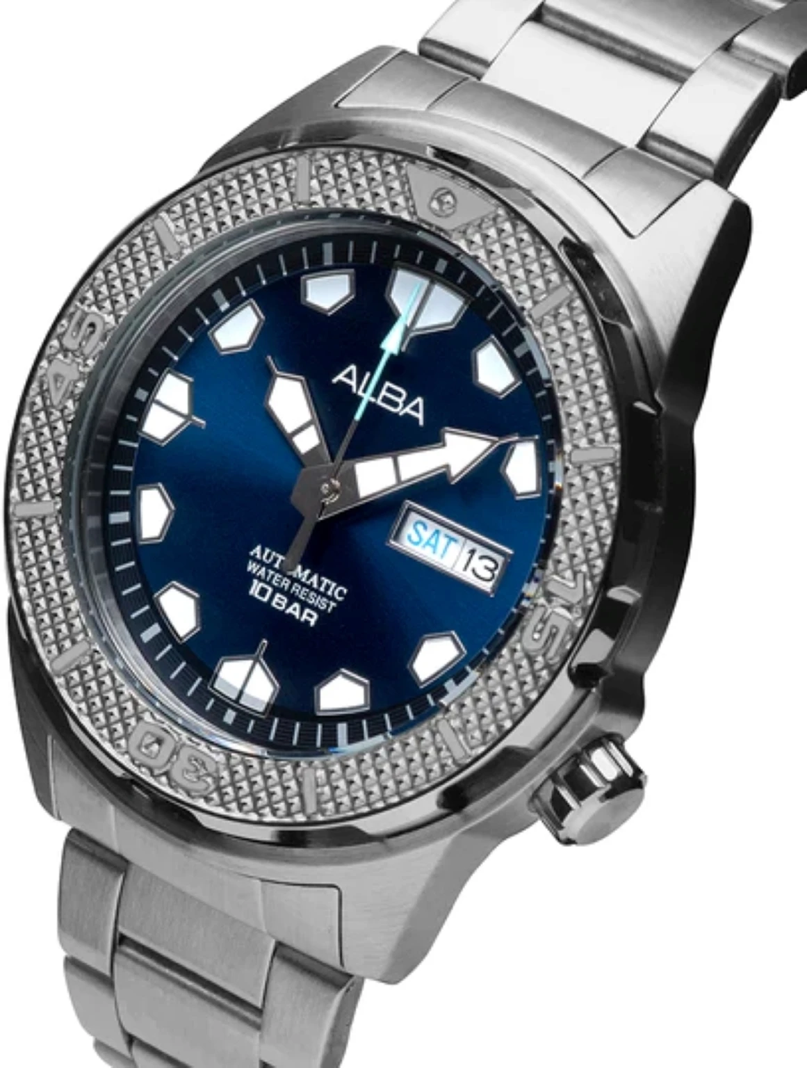 Automatic Blue Men 42.4mm Watch Automatic AL4559X1