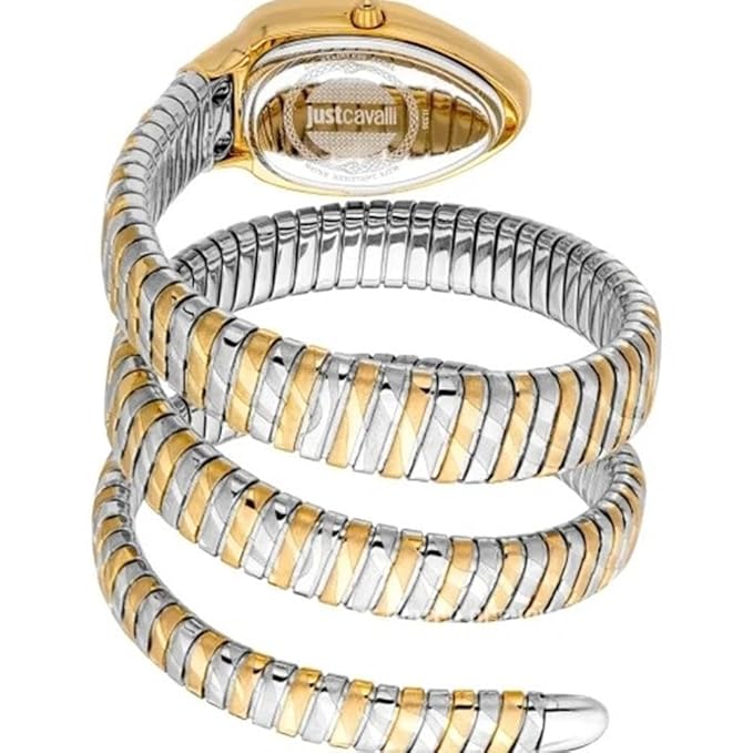 Just Cavalli Analogue Wrist Watches for Women Stainless Steel Multicolor Band with Multi Dial Bracelet Watch for Girls/Ladies Watch