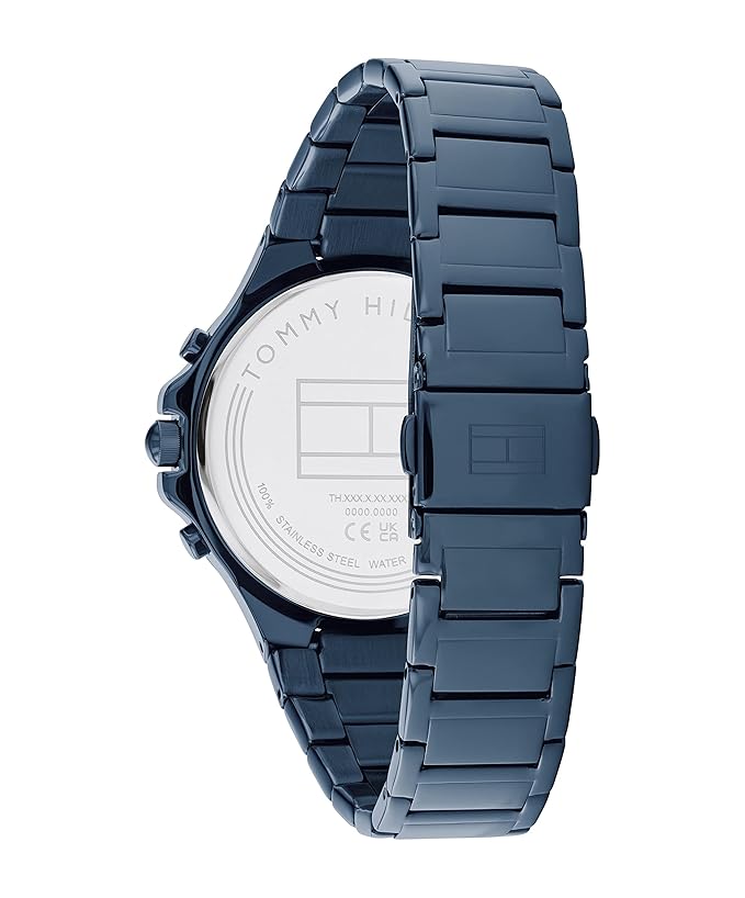 Tommy Hilfiger Blue Dial Blue Stainless Steel Strap Analog Watch for Women