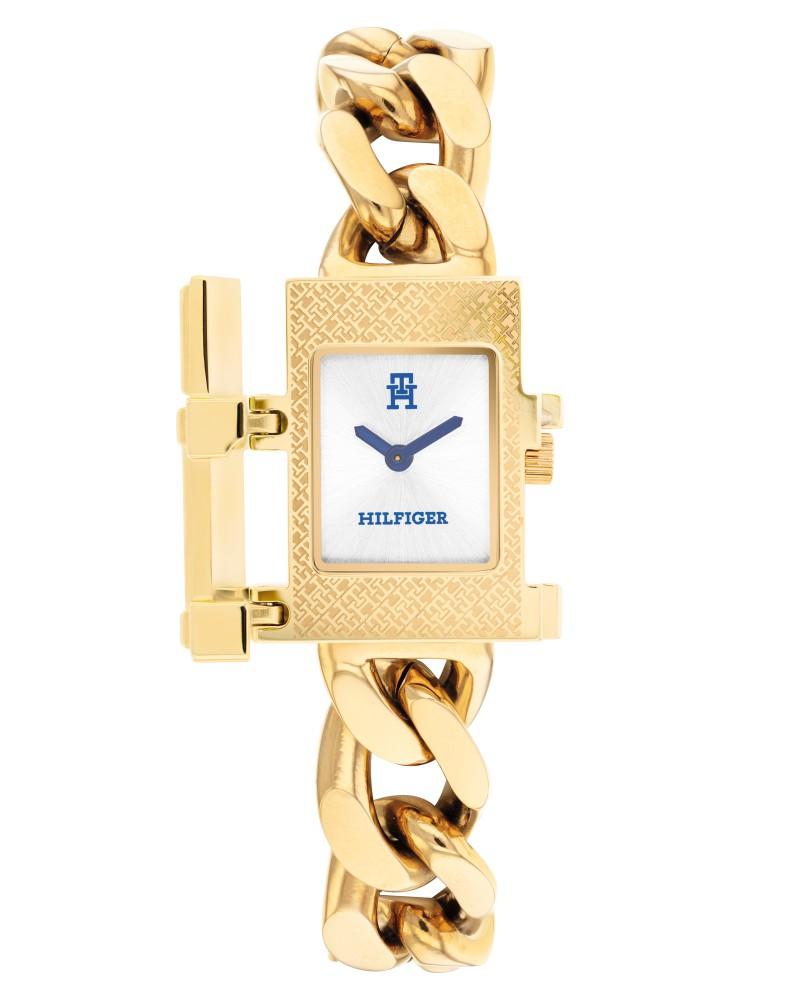 Tommy-Hilfiger-Women-th85-Rectangle-Silver-white-watch