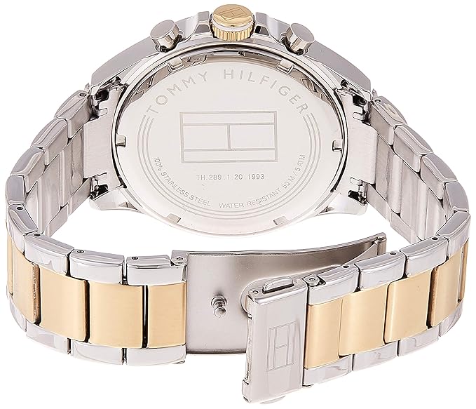Tommy Hilfiger Men's Hudson Analog Display Japanese Quartz Two Tone Watch