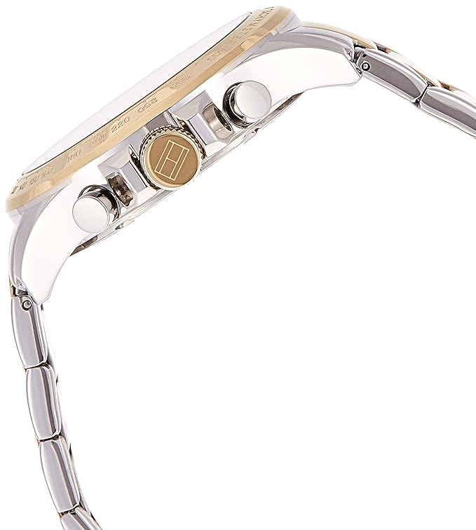 Tommy Hilfiger Men's Hudson Analog Display Japanese Quartz Two Tone Watch