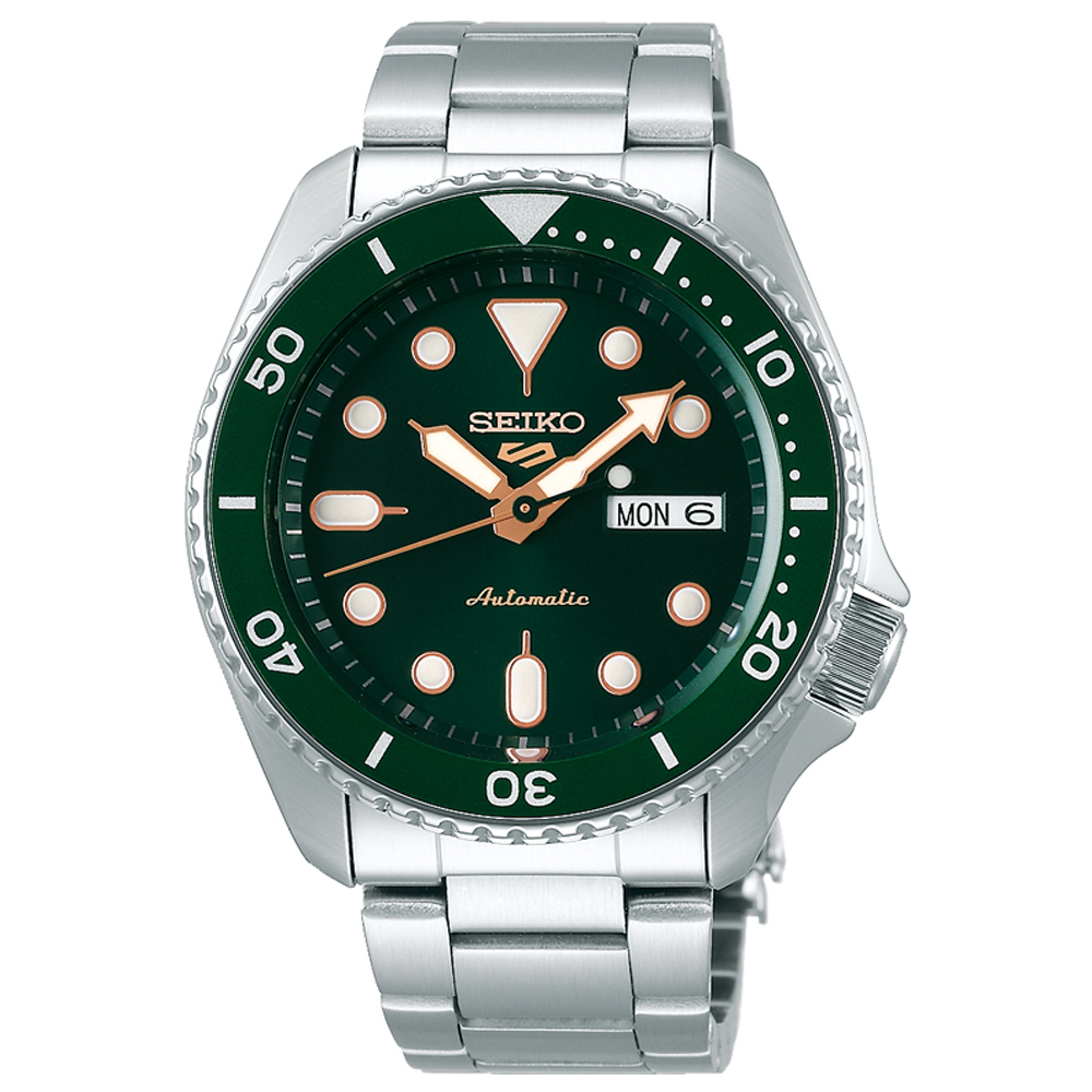 Seiko Analog Green Dial Men's Watch