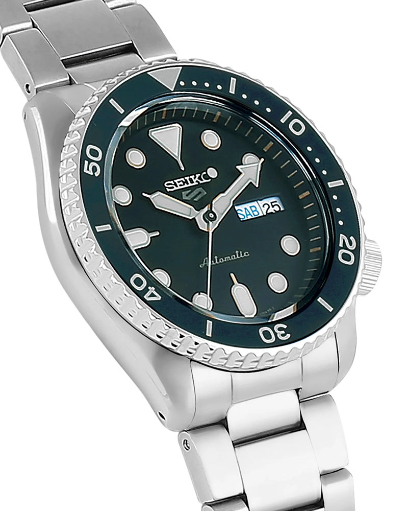 Seiko Analog Green Dial Men's Watch
