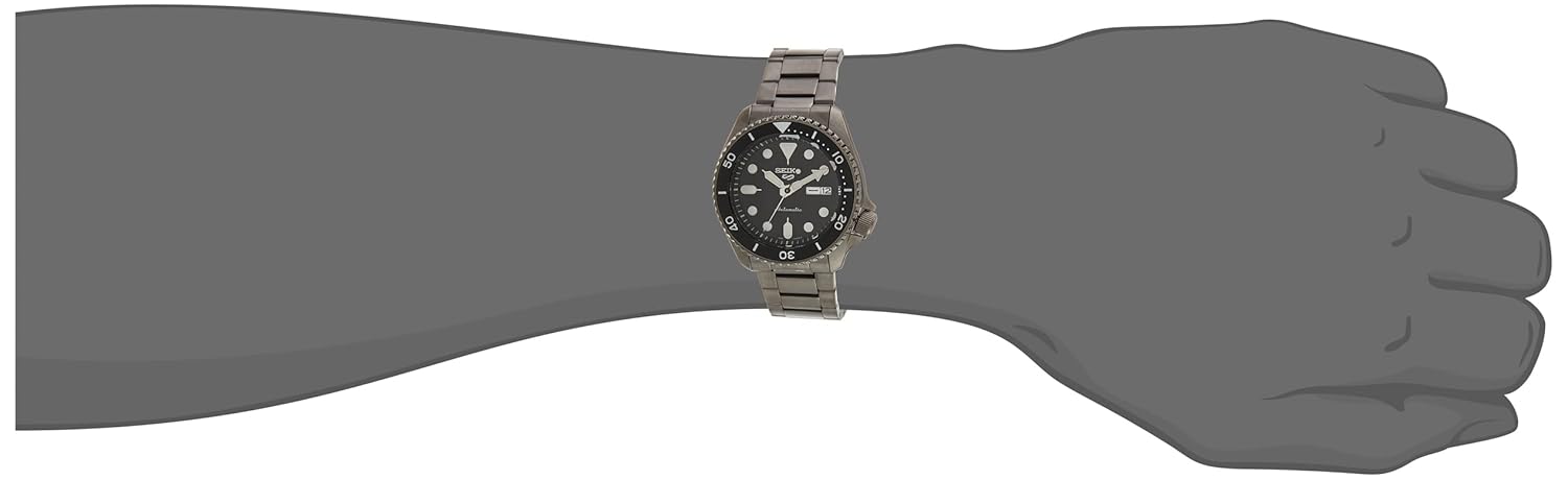 Seiko Analog Black Dial Men's Watch